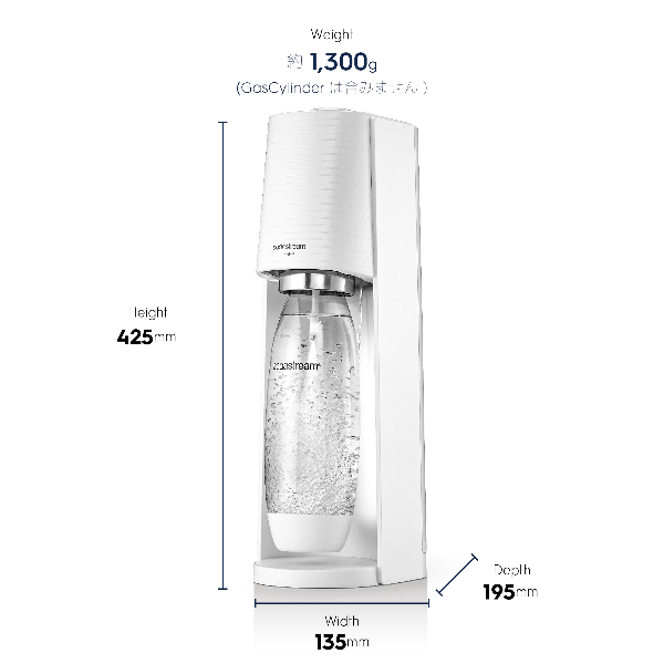 ソーダストリーム SodaStream / TERRA (テラ) ゴールド スターター 